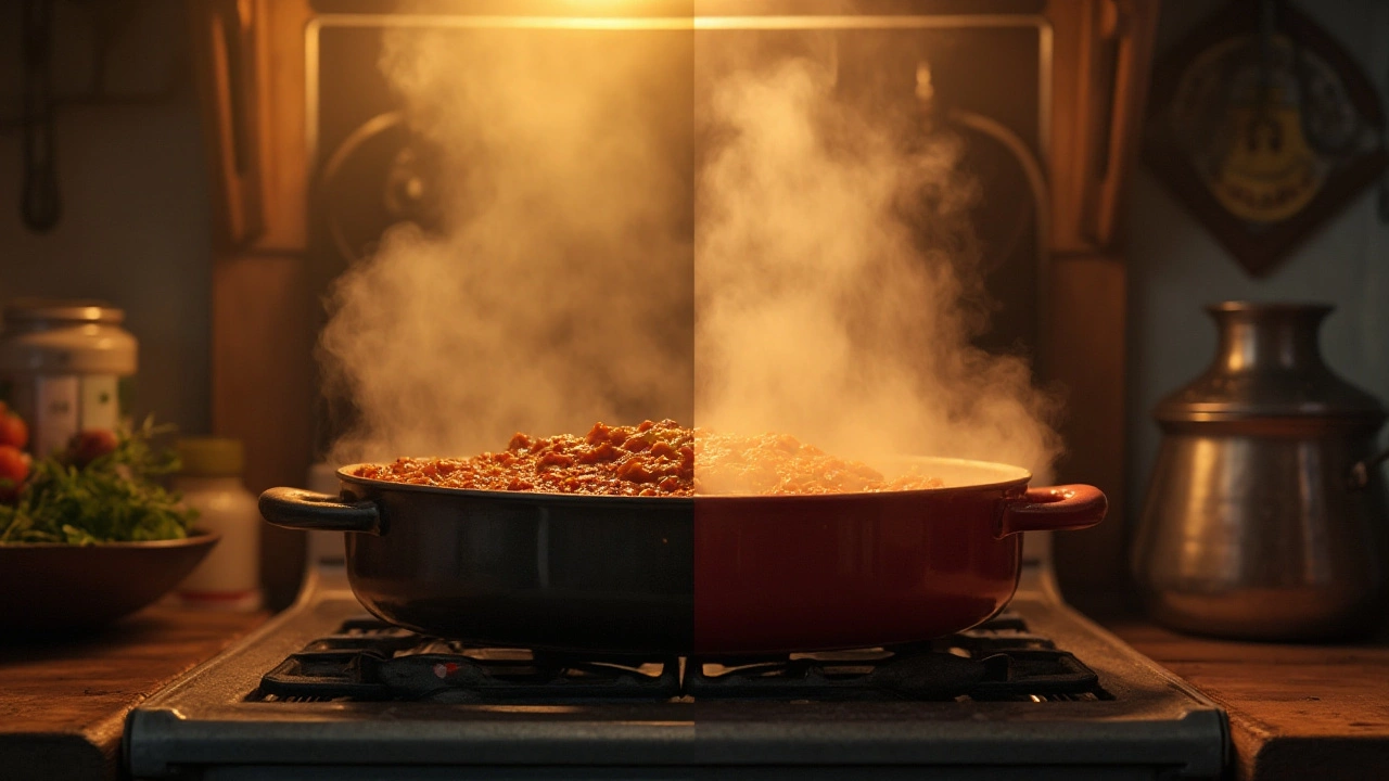 Simmering Spaghetti Sauce: Lid On or Off?